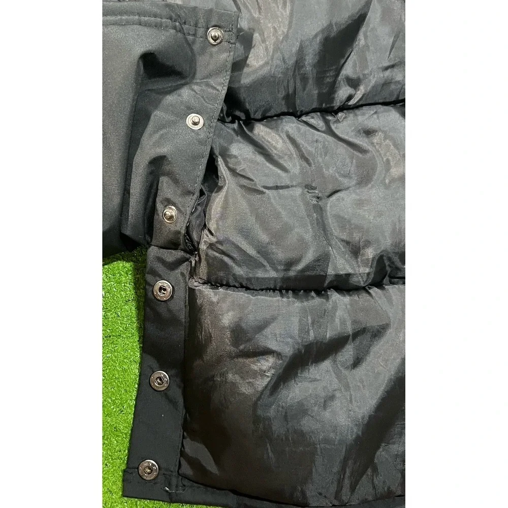 Y2K Kids Winter Coat L/XL Fur Lined Parka Heavy Snow Jacket Canadian Puffer